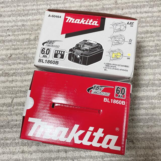 マキタ正規品 純正リチウムイオン バッテリー BL1860B 18V 6.0Ah