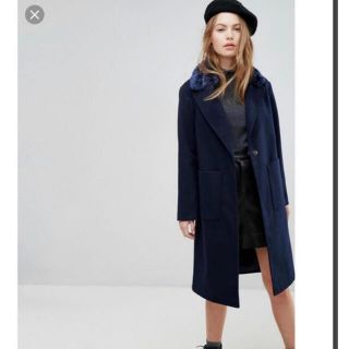 エイソス(asos)のレディース アウター チェスターコート(ロングコート)