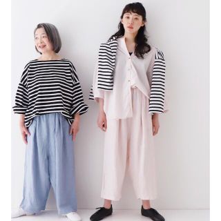 ネストローブ(nest Robe)の専用です！セット販売！ネストローブ　ブラウス&クロップドワイドパンツ(シャツ/ブラウス(長袖/七分))