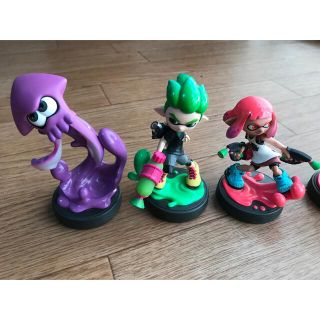 ニンテンドースイッチ(Nintendo Switch)のスプラトゥーン2  amiibo  アミーボ　イカ(ゲームキャラクター)