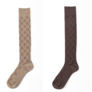 ドゥーズィエムクラス(DEUXIEME CLASSE)の新品⭐️Deuxieme Classe jacquard socks／2点セット(ソックス)