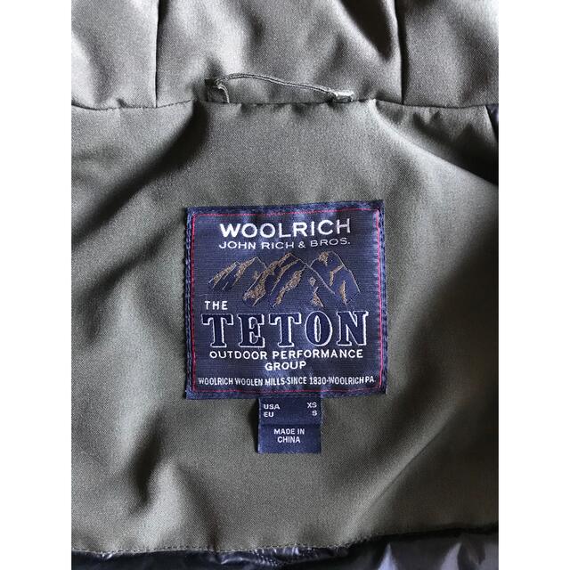 WOOLRICH - 【美品】ウールリッチ TETON ゴアテックス ダウン WOOLRICH - 【美品】ウールリッチ TETON ゴアテックス ダウン