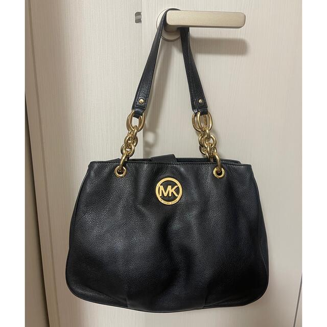 Michael Kors(マイケルコース)のマイケルコース 黒 チェーン レディースのバッグ(トートバッグ)の商品写真