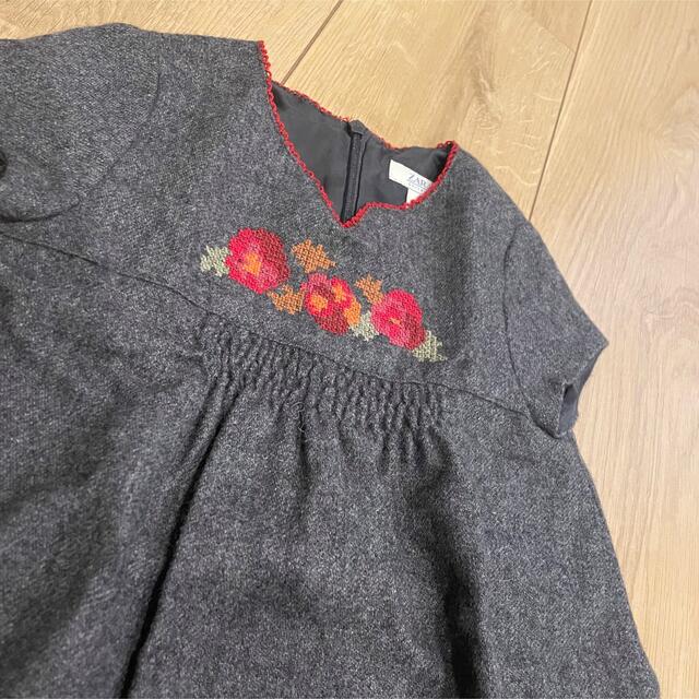 ZARA KIDS(ザラキッズ)のZARA kids ワンピース　size76-84 キッズ/ベビー/マタニティのベビー服(~85cm)(ワンピース)の商品写真