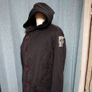 bu15. HYSTERIC GLAMOUR モッズコート 黒 レディースM相当