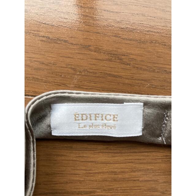 EDIFICE(エディフィス)のりんごamnos様EDIFICEエディフィス蝶ネクタイボウタイゴールドベージュ メンズのファッション小物(ネクタイ)の商品写真