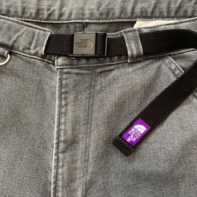 THE NORTH FACE(ザノースフェイス)のWEBBING BELT DENIM PANTS グレー 34 NT5903N メンズのパンツ(デニム/ジーンズ)の商品写真