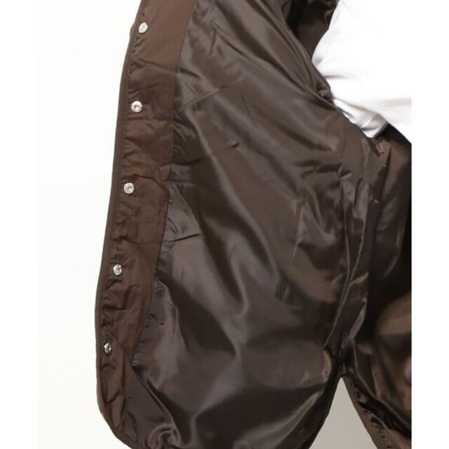 petit main(プティマイン)のビッグ襟キルトジャケット レディースのジャケット/アウター(ナイロンジャケット)の商品写真