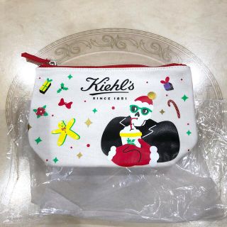 キールズ(Kiehl's)のKiehl's  ポーチ　ノベルティ　非売品　クリスマス🎄　新品、未使用品(ポーチ)