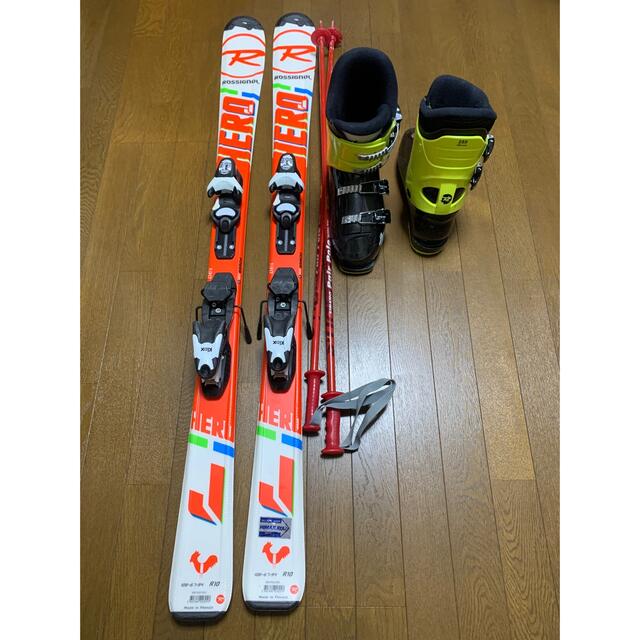 ROSSIGNOL - ロシニョール ジュニア スキー板 130. ブーツ、ストックの