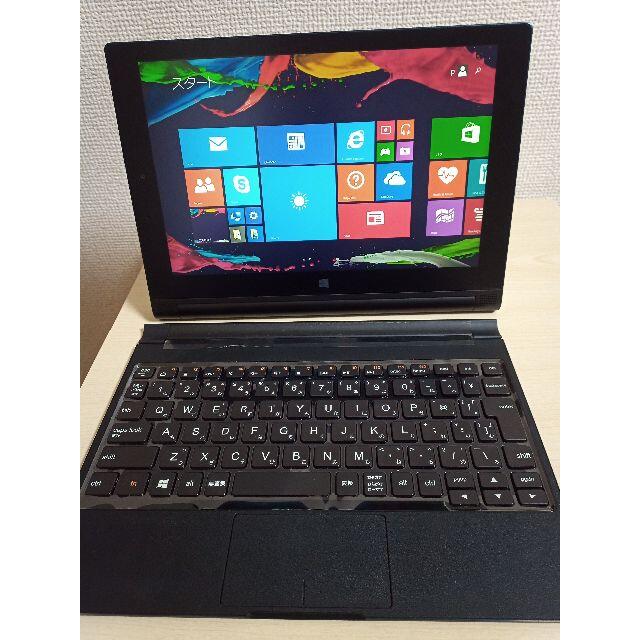 32GBディスプレイLenovo YOGA Tablet2-1051L　Windowsタブレット