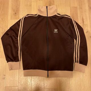 adidas トラックジャケット ベージュブラウン M 茶色