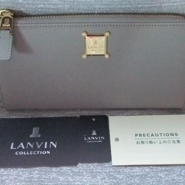 新品■ランバンコレクション■L字 ファスナー長財布 ローム￥17600