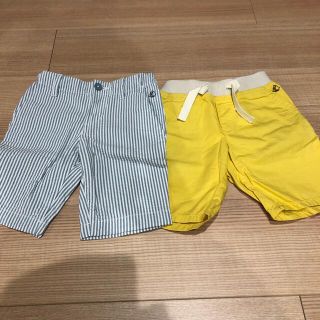 プチバトー(PETIT BATEAU)のプチバトー　ショートパンツセット(パンツ/スパッツ)