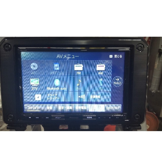 JB64 スズキ 純正ナビ AVIC-RLS901Ⅱ 2019年 地図データ