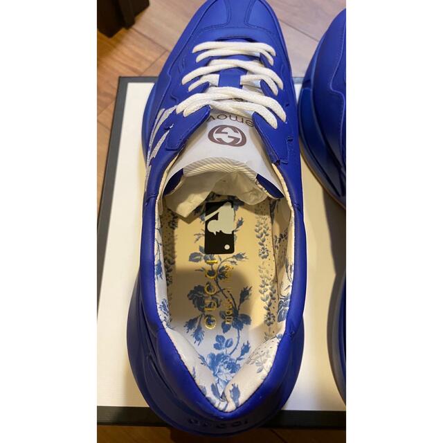 GUCCI スニーカー NEW YORK YANKEES NYプリントレザー GUCCI スニーカー NEW YORK YANKEES NYプリントレザー
