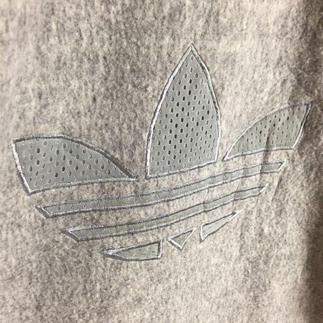 adidas(アディダス)のアディダス ハーフジップ ブルゾン ワンポイントトレフォイルロゴ オーバーサイズ メンズのジャケット/アウター(ブルゾン)の商品写真