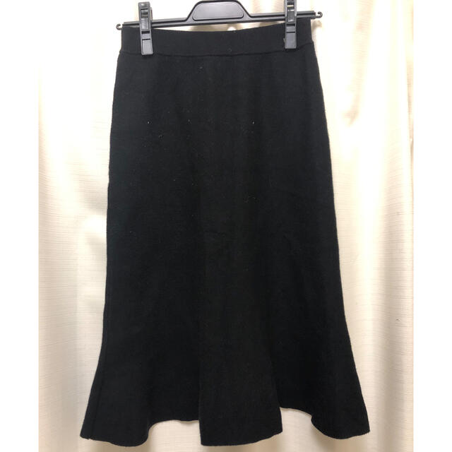 ミディ丈　ニットスカート　（ラズベリーさま専用） レディースのスカート(ひざ丈スカート)の商品写真