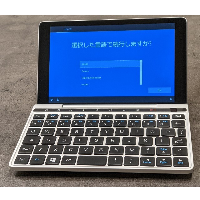 GPD Pocket 2（8GB RAM / 128GB ROM）ノートPC