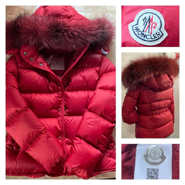 モンクレール ダウン MONCLER ダウンジャケット キッズ12 ファー00