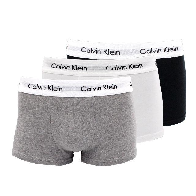 ck Calvin Klein(シーケーカルバンクライン)の カルバンクライン　ボクサーパンツセット　M　3点3カラー メンズのアンダーウェア(ボクサーパンツ)の商品写真