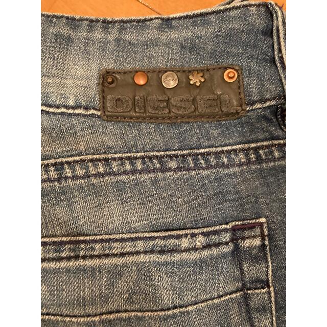 diesel デニム ワイドパンツ 1