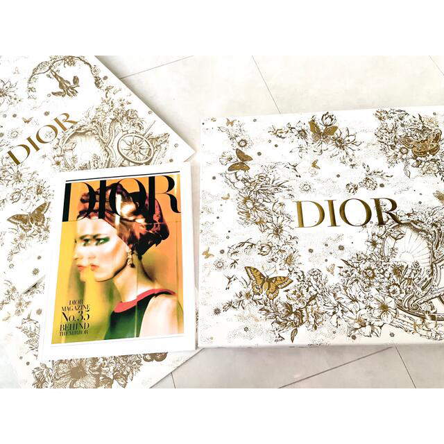 Dior(ディオール)の今季最新　新品　10万円　フルセット　Diorディオール　ショール　ストール レディースのファッション小物(マフラー/ショール)の商品写真