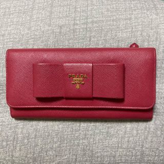 プラダ(PRADA)のお値下げしました！！PRADA 長財布 リボン(財布)