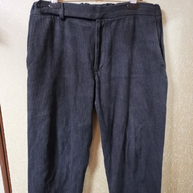 コリーナの刺し子 カーブ スラックス パンツ Colina - スラックス