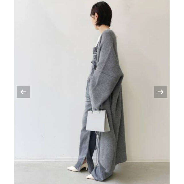 L'Appartement DEUXIEME CLASSE(アパルトモンドゥーズィエムクラス)のHAVEL studio RACOON KNIT COAT✴︎アパルトモン レディースのジャケット/アウター(ニットコート)の商品写真