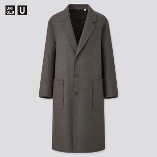 ユニクロ(UNIQLO)のUNIQLO U ダブルフェイスオーバーコート(チェスターコート)