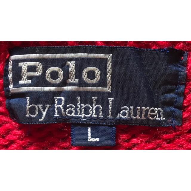 POLO RALPH LAUREN(ポロラルフローレン)の圧巻のマルチストライプ柄 インパクト抜群 80s ラルフローレン ニットセーター メンズのトップス(ニット/セーター)の商品写真