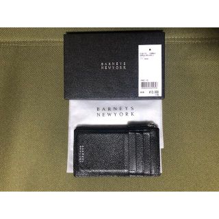 バーニーズニューヨーク(BARNEYS NEW YORK)のcoco様専用　BARNEYS NEW YORK コインカードケース　BLACK(コインケース/小銭入れ)