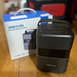 MILIN ポータブル電源 MLPS002 純正弦波 260W 訳アリ