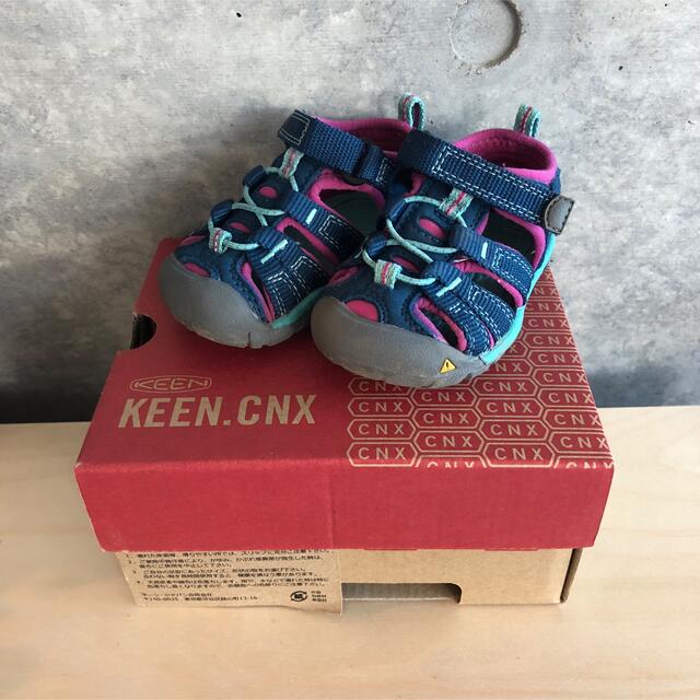 KEEN(キーン)の[USED]KEEN サンダル seacampⅡ キッズ/ベビー/マタニティのベビー靴/シューズ(~14cm)(サンダル)の商品写真