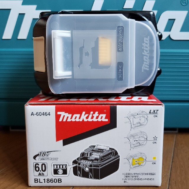 Makita(マキタ)の★☆最新☆★　マキタ　純正　バッテリー BL1860B  【新品・送料無料】 スポーツ/アウトドアの自転車(工具/メンテナンス)の商品写真