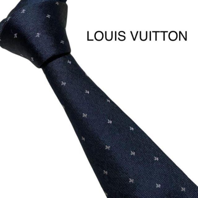 LOUIS VUITTON ルイヴィトン ネクタイ 小紋 モノグラム - ネクタイ