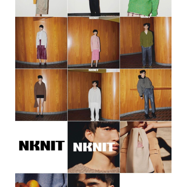 新しいブランド 【様専用】百々千晴さん愛用 nknit ピンク ニット