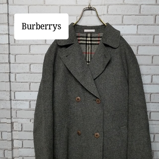 バーバリー(BURBERRY)の【Burberrys】 バーバリーズ　ダブル　ウールハーフコート　90s(チェスターコート)