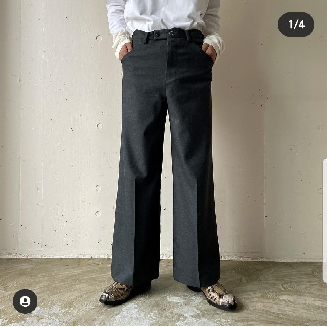 SUNSEA N.M OXFORD w/耳 TEKETEKE PANTS 【半額】 - for-you.co.jp