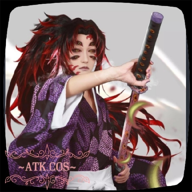P⑨2 鬼滅の刃 コスプレ 黒死牟 十二鬼月 上限の一壱 www
