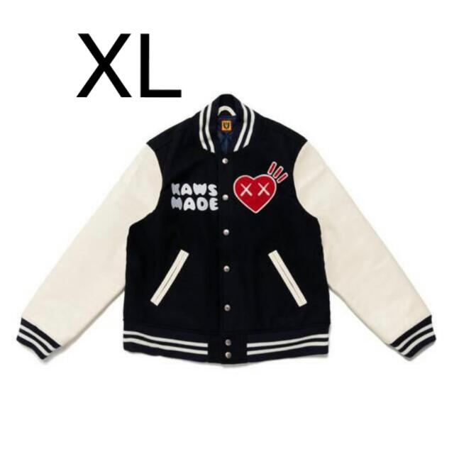 新品 送料無料 HUMAN MADE VARSITY JACKET 黒