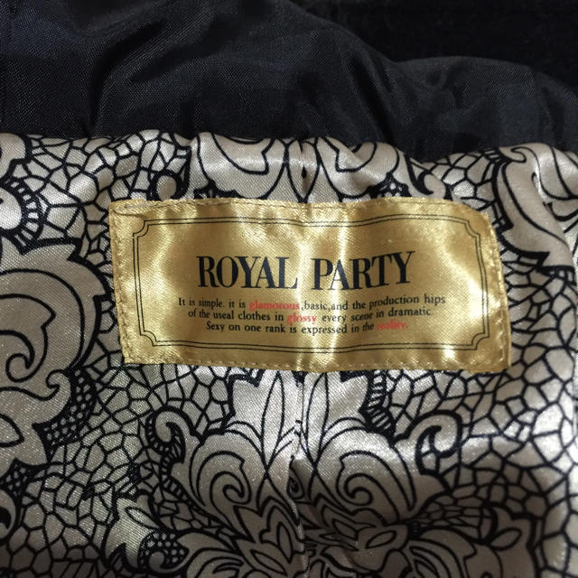 ROYAL PARTY(ロイヤルパーティー)のロイヤルパーティ コート レディースのジャケット/アウター(ロングコート)の商品写真