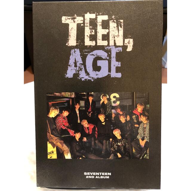 エンタメ/ホビー★値下げ★SEVENTEEN　2nd ALBUM TEEN,AGE 台湾限定版