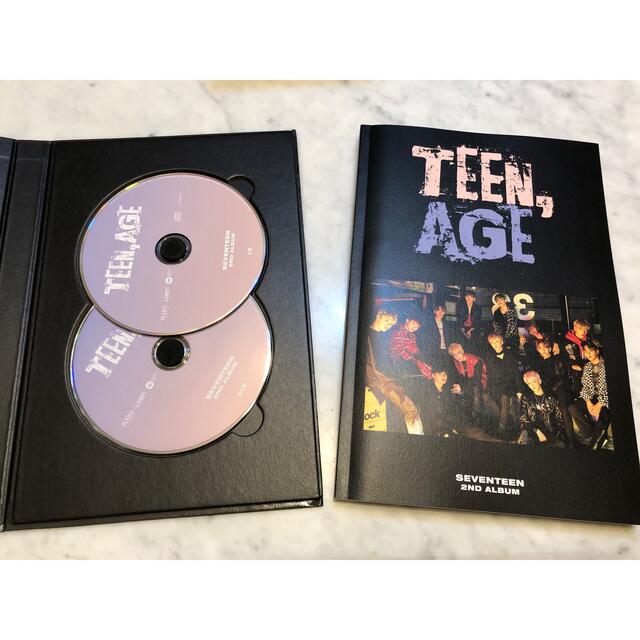 エンタメ/ホビー★値下げ★SEVENTEEN　2nd ALBUM TEEN,AGE 台湾限定版