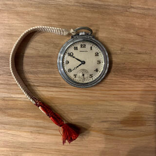 ティファニー(Tiffany & Co.)のティファニー　手巻き　懐中時計　アンティーク(腕時計(アナログ))