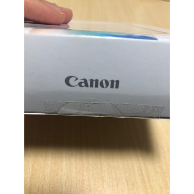 Canon(キヤノン)のキヤノン スマホ専用ミニフォトプリンター iNSPiC PV-123-SP ピン スマホ/家電/カメラのPC/タブレット(PC周辺機器)の商品写真