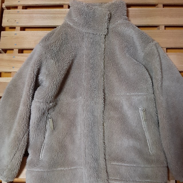 エマスライ 【e/s】 FAUX LEATHER SHORT コート IVORY エマスライ 【e/s】 FAUX LEATHER SHORT コート IVORY