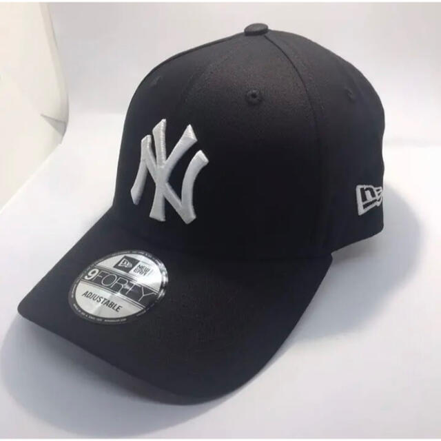 NEW ERA(ニューエラー)のニューエラ キャップ NY ヤンキース 黒 ブラック メンズの帽子(キャップ)の商品写真