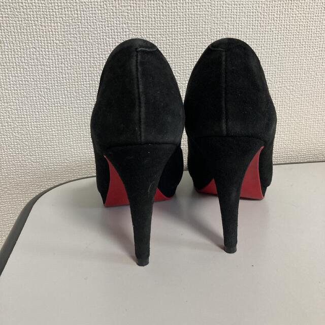 DIANA(ダイアナ)のDIANA ダイアナ パンプス　黒×赤　23.5cm レディースの靴/シューズ(ハイヒール/パンプス)の商品写真